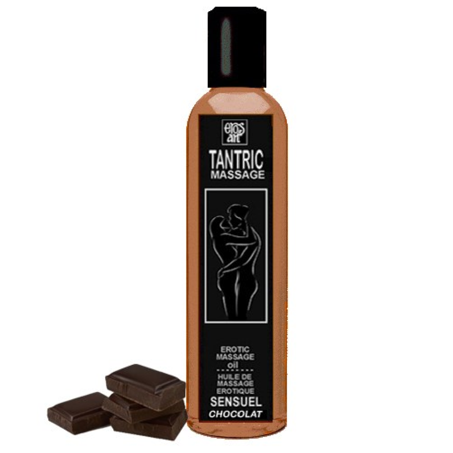 Mercadox EROS-ART ACEITE MASAJE TANTRICO NATURAL Y AFRODISÍACO CHOCOLATE  100ML