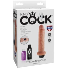 KING COCK 17,8 CM SQUIRTING COCK