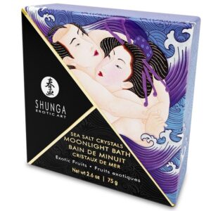 SHUNGA – SAIS DE BANHO EXÓTICOS COM SABOR ROXO 75 GR