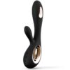 Mercadox LELO SORAYA WAVE VIBRADOR DE COELHO PROFUNDO PRETO