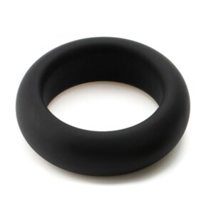 JE JOUE – ANEL DE GALO DE SILICONE DE ESTICAO MXIMA – PRETO