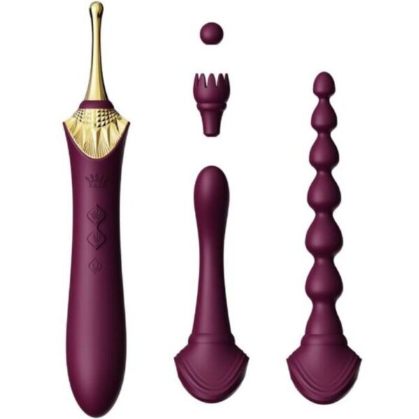 Mercadox ZALO - BESS 2 CLITORAL MASSAGER PURPLE