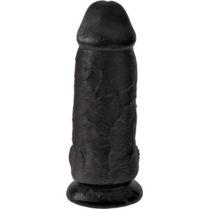 KING COCK – PÊNIS GORDINHO REALISTA 23 CM PRETO