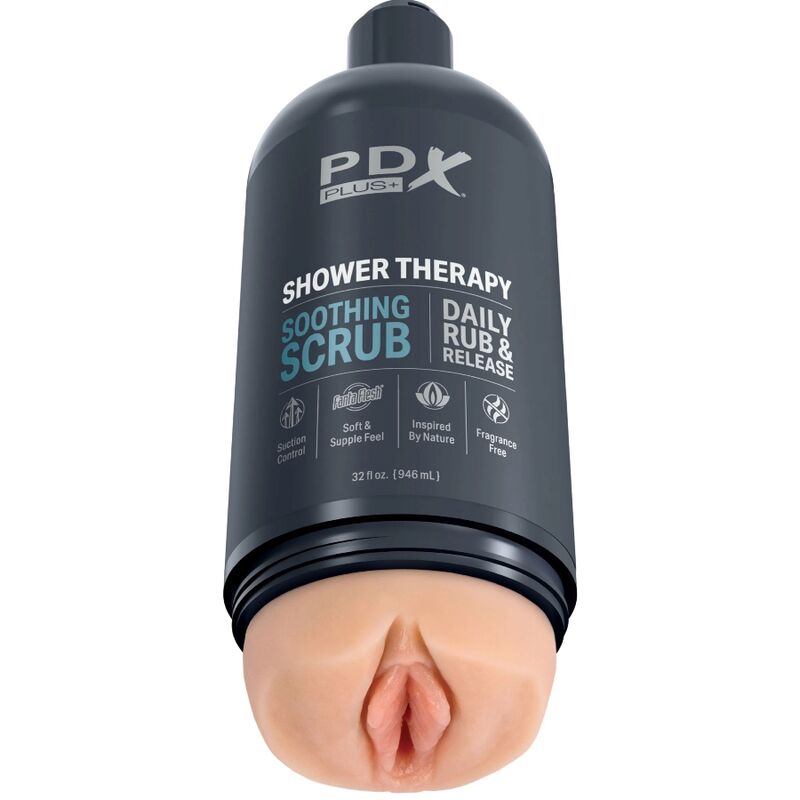 Mercadox PDX PLUS - STROKER MASTURBATOR DISCRETE BOTTLE DESIGN SHAMPOO ESFOLIANTE CALMANTE