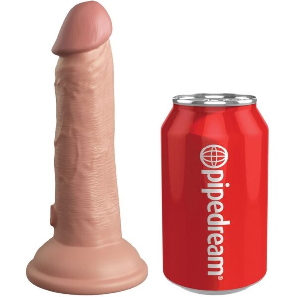 Mercadox KING COCK - ELITE VIBRADOR REALÍSTICO E SILICONE 15.2 CM