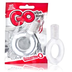 SCREAMING O – ANEL VIBRADOR GO TRANSPARENTE