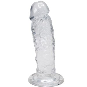 ALIVE – PÉNIS MAJESTICO REALISTA TRANSPARENTE 14,7 CM