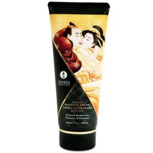 SHUNGA – CREME DE MASSAGEM DE AMÊNDOA DOCE 200 ML