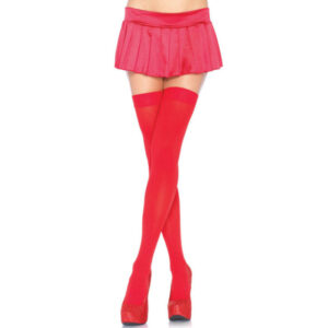 LEG AVENUE – MEIAS NYLON VERMELHO