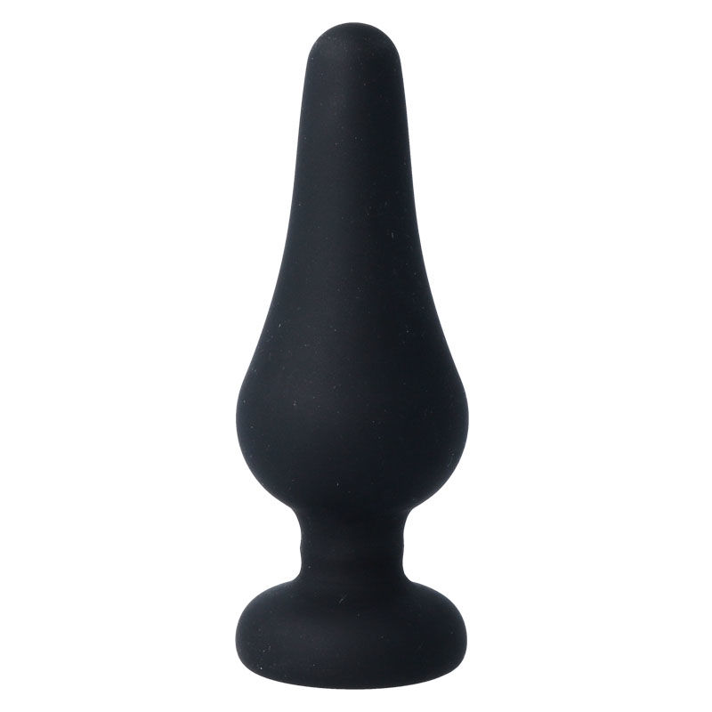 INTENSE - PLUG ANAL PIPO L SILICONE PRETO 13 CM - Image 2