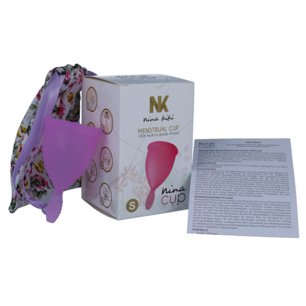 Mercadox NINA CUP MENSTRUAL CUP SIZE S LILAC