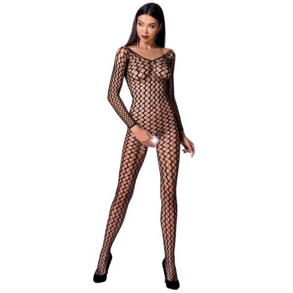 Mercadox PASSION - WOMAN BS068 BODYSTOCKING PRETO TAMANHO ÚNICO