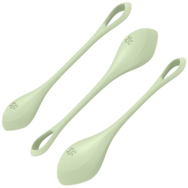 Mercadox SATISFYER - CONJUNTO DE TREINO YONI POWER 2 VERDE