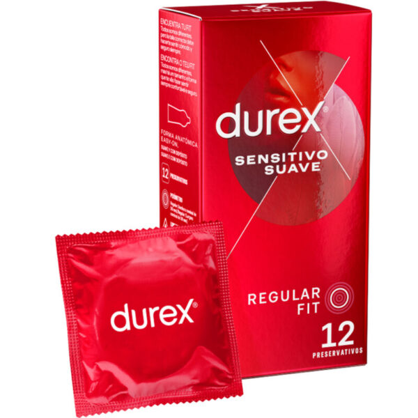 Mercadox DUREX - SUAVE E SENSÍVEL 12 UNIDADES