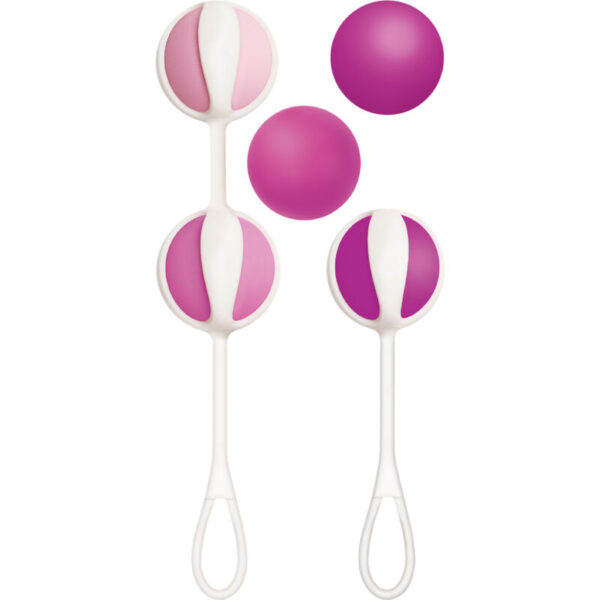 Mercadox G-VIBE - CONJUNTO 5 BOLAS DE GEIXA3 ROSA