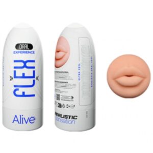 ALIVE – FLEX MASTURBADOR MASCULINO ORAL TAMANHO M