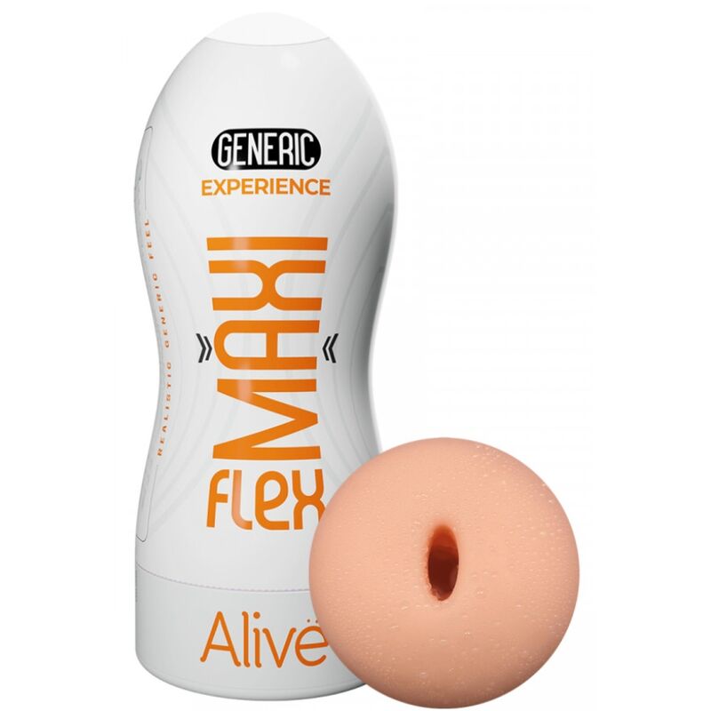 ALIVE - MAXI FLEX MASTURBADOR MASCULINO GENÉRICO TAMANHO L - Image 2