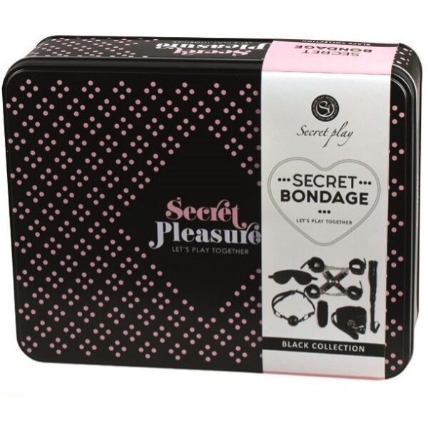 Mercadox SECRETPLAY - BDSM SET 8 PCS BLACK