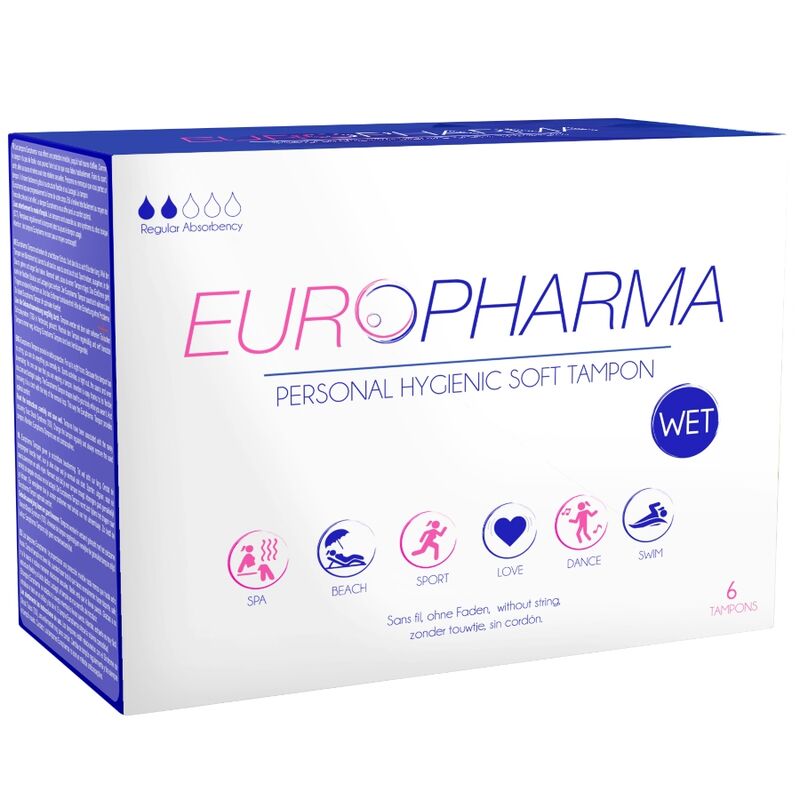 Mercadox EUROPHARMA - TAMPÕES DE AÇÃO 6 UNIDADES