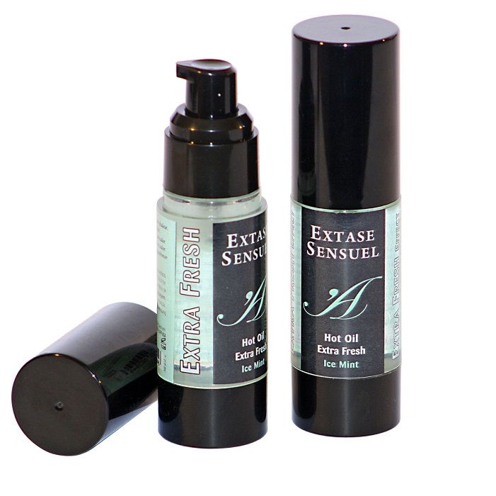 Mercadox EXTASE SENSUAL - ÓLEO DE MASSAGEM COM EFEITO GELO EXTRA FRESCO 30 ML
