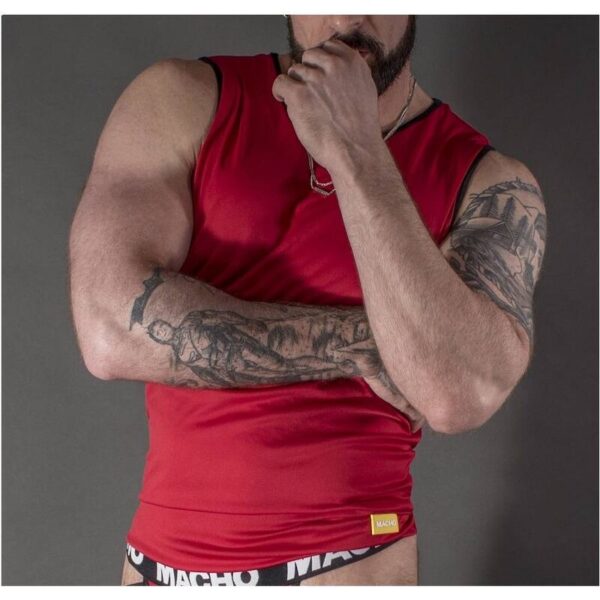 MACHO - T-SHIRT VERMELHA S/M - Image 2
