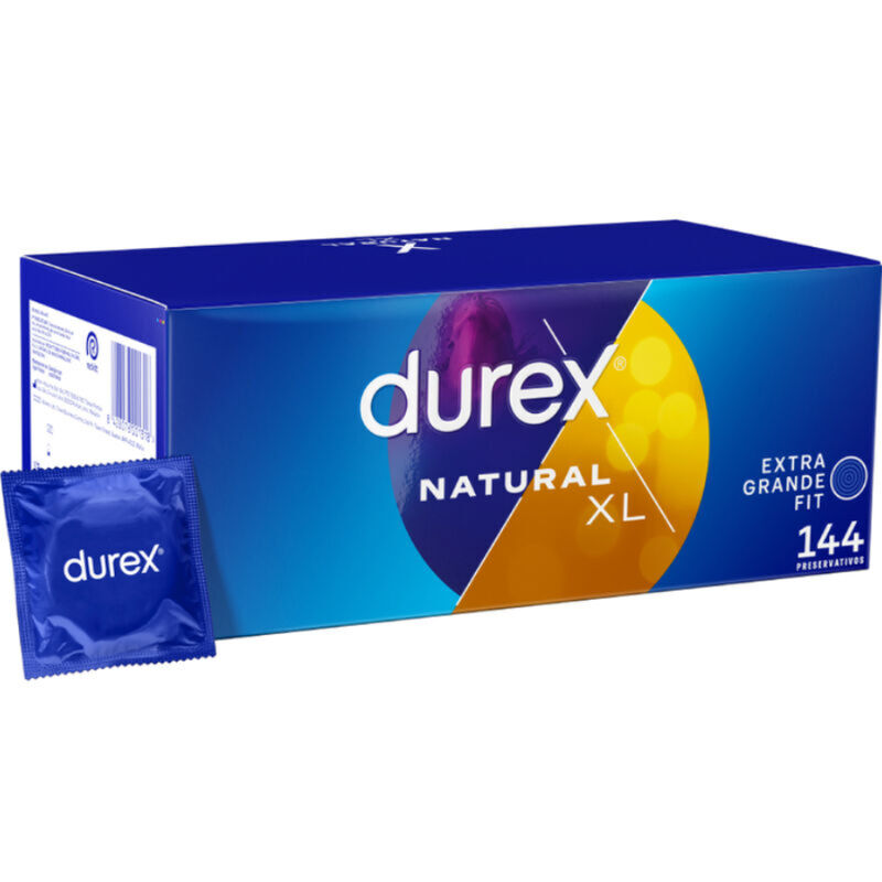 Mercadox DUREX - EXTRA GRANDE XL 144 UNIDADES