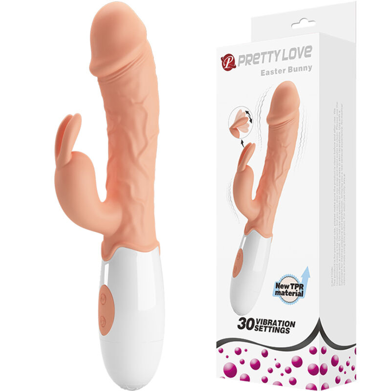 Mercadox PRETTY LOVE - VIBRADOR COELHO DA PSCOA COM ESTIMULADOR