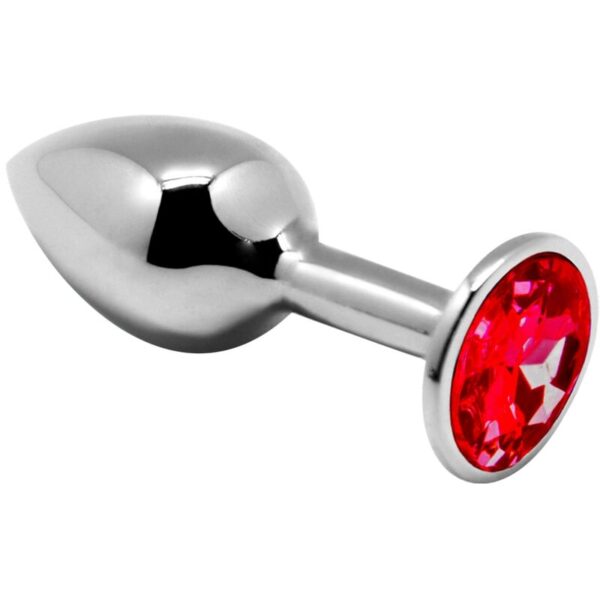 Mercadox ALIVE - MINI PLUG PRAZER ANAL METAL VERMELHO TAMANHO M
