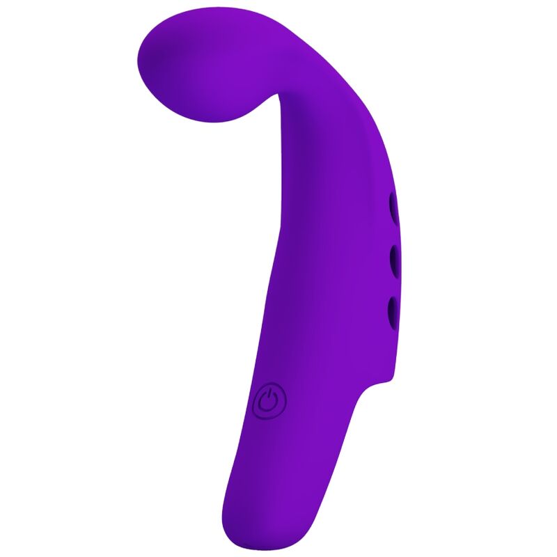 Mercadox PRETTY LOVE - VIBRADOR DE DEDO RECARREGVEL GORGON ROXO