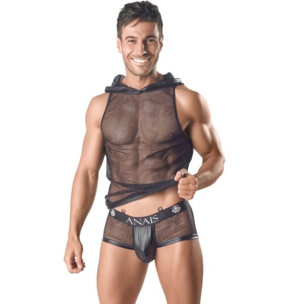 ANAIS MEN - ARES HOODED T-SHIRT XXL - Image 2