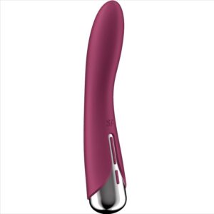 SATISFYER – VIBRADOR ROTATOR G-SPOT VIBE 1 G-SPOT VERMELHO