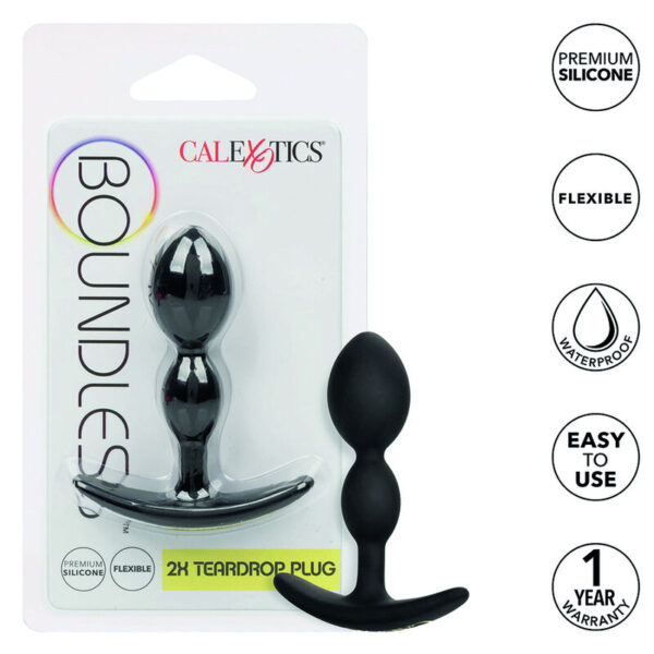 Mercadox CALIFORNIA EXOTICS - BOUNDLESS PLUG DE LGRIMA 2X