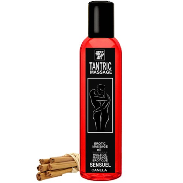 Mercadox EROS-ART - ÓLEO DE MASSAGEM TNTRICA NATURAL E CANELA AFRODISÍACA 100 ML