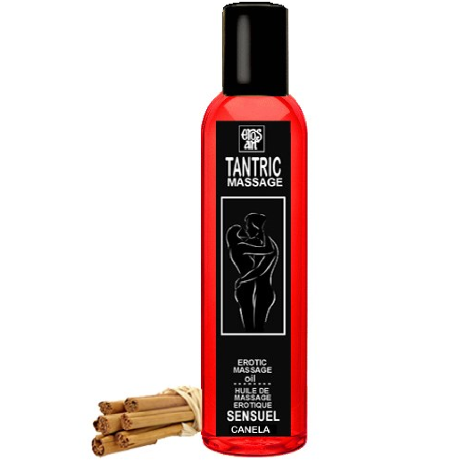 Mercadox EROS-ART - ÓLEO DE MASSAGEM TNTRICA NATURAL E CANELA AFRODISÍACA 100 ML