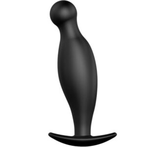 PRETTY LOVE – PLUG ANAL DE SILICONE 11.7 CM PRETO