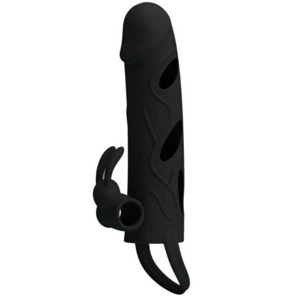 PRETTY LOVE - CAPA DE SILICONE COM VIBRAO 14 CM 1.0 - Image 2