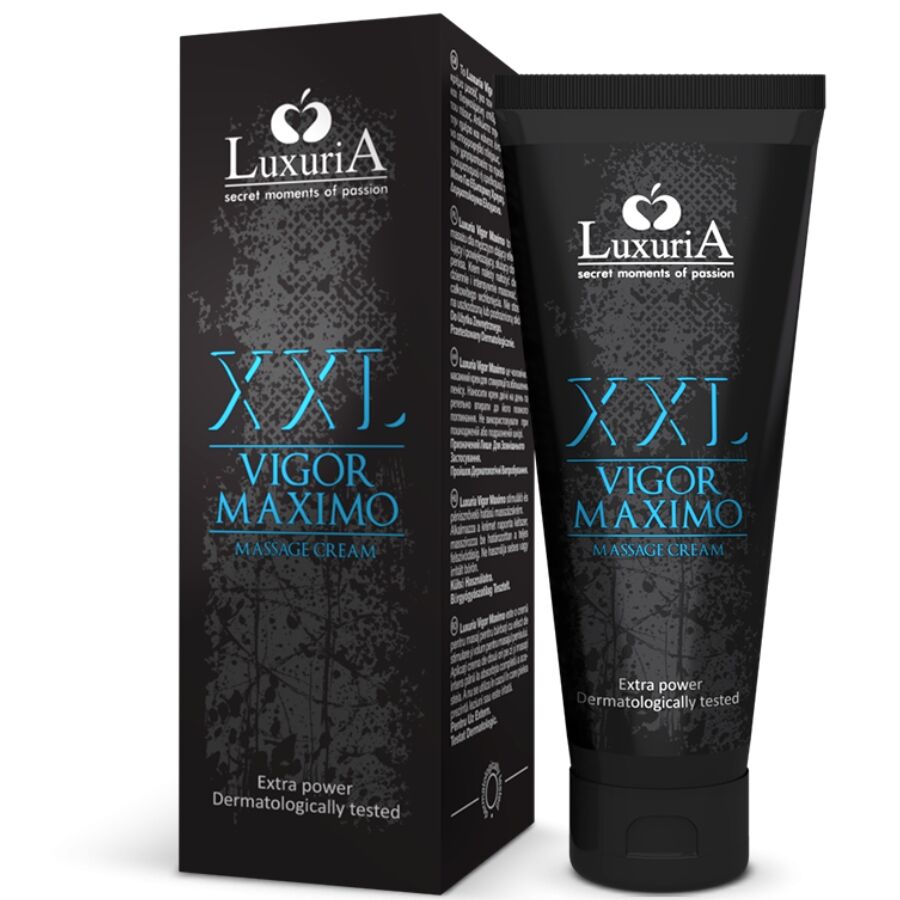 Mercadox INTIMATELINE LUXURIA - CREME DE MASSAGEM XXL VIGOR MAXIMO 75 ML