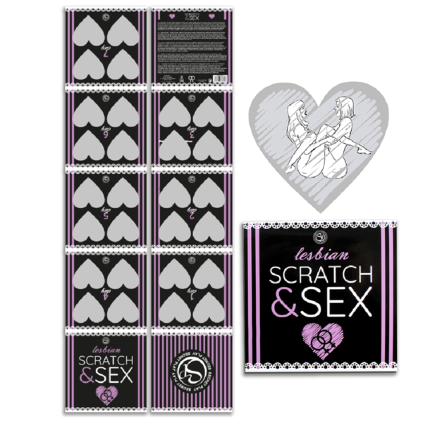 Mercadox SECRETPLAY - SCRATCH & SEX GAME PARA CASAIS POSIÇÕES LÉSBICAS (ES/EN/FR/PT/DE)