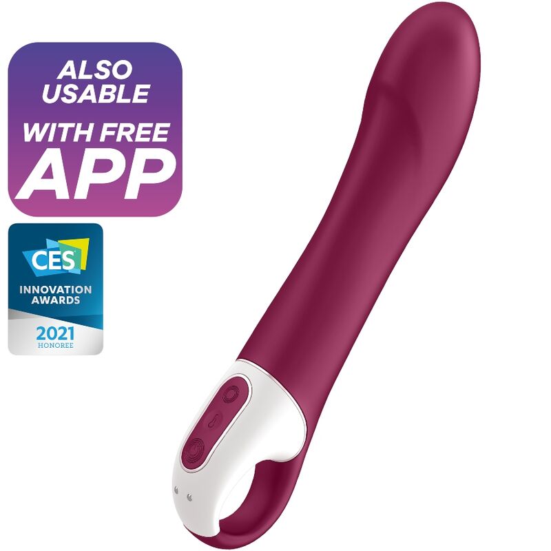 Mercadox SATISFYER - VIBRADOR GRANDE CALOR GSPOT