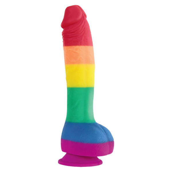 Mercadox ORGULHO - BANDEIRA LGBT DILDO 19 CM