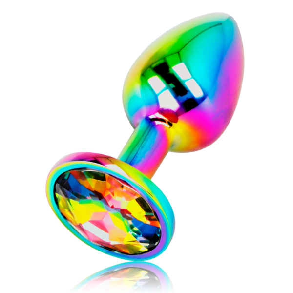 Mercadox OHMAMA - PLUG ANAL CÍRCULO IRIDESCENTE TAMANHO M