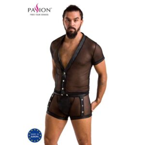 PASSION – 052 CONJUNTO MICHAEL PRETO S/M