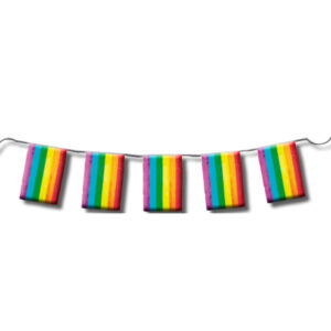 PRIDE – LGBT FLAG STRIP 10 METERS.