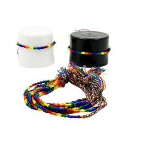 PRIDE – FINE THREAD LGTB FLAG BRACELET