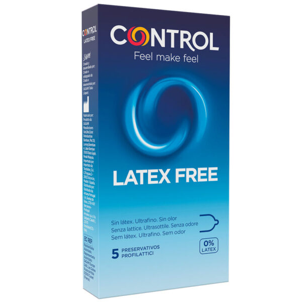 Mercadox CONTROL - FREE SIN LATEX CONDOMS 5 UNITS
