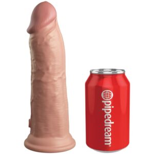 KING COCK – ELITE VIBRADOR REALÍSTICO E SILICONE 20.3 CM