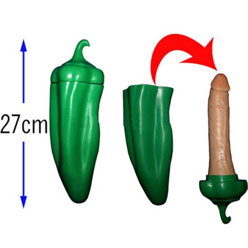 Mercadox DIABLO PICANTE - PÊNIS PIMENTA VERDE