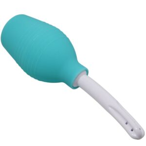 MR PLAY – CHUVEIRO DE BORRACHA ANAL PEAR AZUL