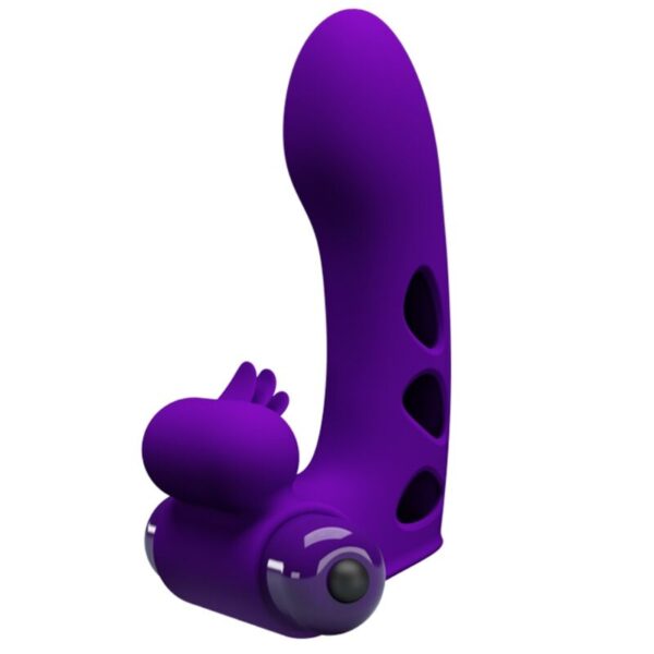 Mercadox PRETTY LOVE - CAPA DE DEDO VIBRADOR ROXO ORLANDO