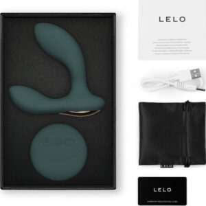 LELO – HUGO 2 VERDE MASSAGEADOR DE PRÓSTATA COM CONTROLE REMOTO